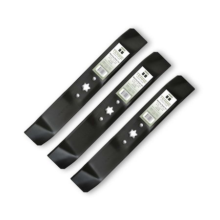 T Terre 3-Pack Mulching Lawn Mower Blades for a 48 Inch Mower Deck, 3PK 41-MTD-20-0019-QTY3